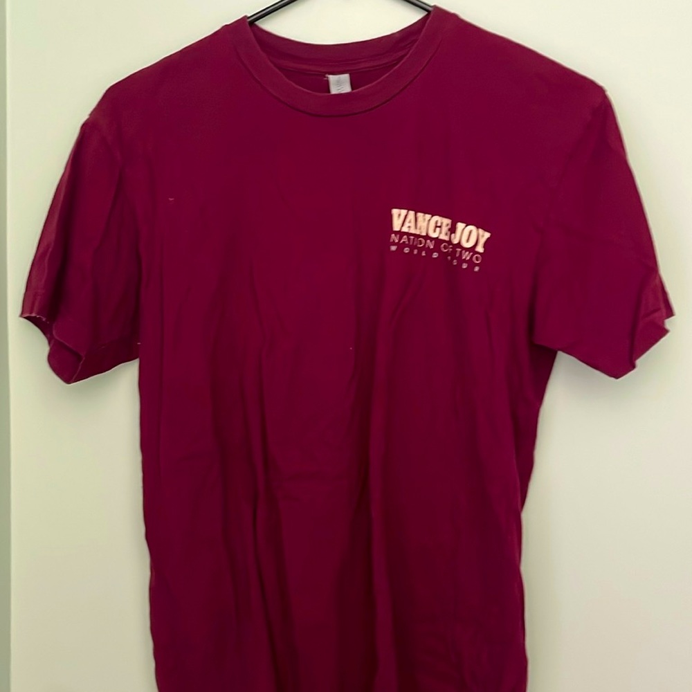 Vance Joy Nation of Two Tour Shirt